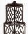 Chinese Chippendale Style Mahogany Corner Etagere, with pierced fretwork, three open shelves, and single drawer. 58.75" H...