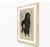 Paper Atelier Aria Lumae Arts and Crafts Style Black Standard Poodle Dog Silhouette Geometric Lithograph Fine Art Gallery Board Print 18 X 24 For Sale - Image 7 of 15