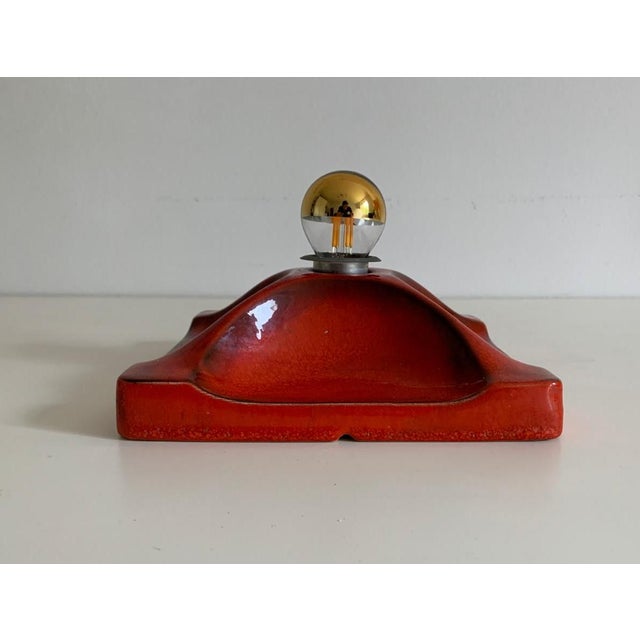 Mid-Century Modern Fat Lava Ceramic Wall Lights from Hustadt Leuchten, 1960s, Set of 2 For Sale - Image 12 of 15