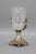 Czech Crystal Glass and Brass Vase with Cherubs, 1970s For Sale - Image 3 of 18