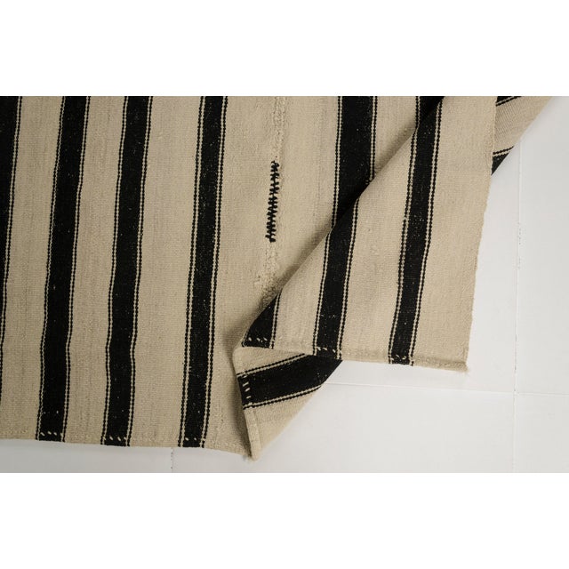 Off-white Vintage Home Living Kilim Runner For Sale - Image 8 of 8