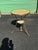 Marble & Iron Side Table — Ornate Scrollwork Base • Two‑Tier Design For Sale - Image 10 of 11