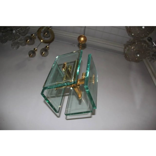 Large Glass Pendant, 1950s For Sale - Image 6 of 8