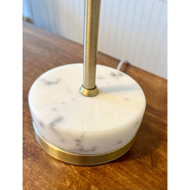 Marble Base Stick Lamp For Sale - Image 12 of 12
