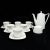 1950s Pop-Art Coffee Set from Wawel Pottery, Poland, 1960s, Set of 15 For Sale - Image 5 of 11