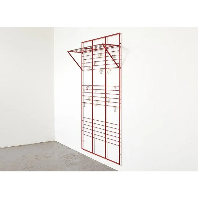 Ultra rare coat rack designed by Coen de Vries in the 1950s for his own company Devo. Unique model, it is larger than the...
