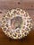 Vintage I. Godinger 1855 Email De Limoges Leopard Safari Cabinet Plate by Fiorilli For Sale - Image 12 of 12