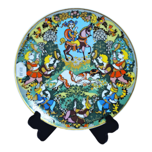 Rosenthal Germany Fairy Tale Collection Series Plate, Snow White