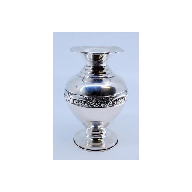 Silver Jug with Relief Edge, in Very Good conditions. Designed 1920 to 1949 This piece has an attribution mark, I am sure...