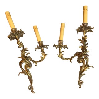 19th Century French Antique Wall Sconces For Sale