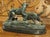 19th Century French Bronze Sculpture, a Pointer and Spaniel Hunting a Pheasant For Sale - Image 18 of 18