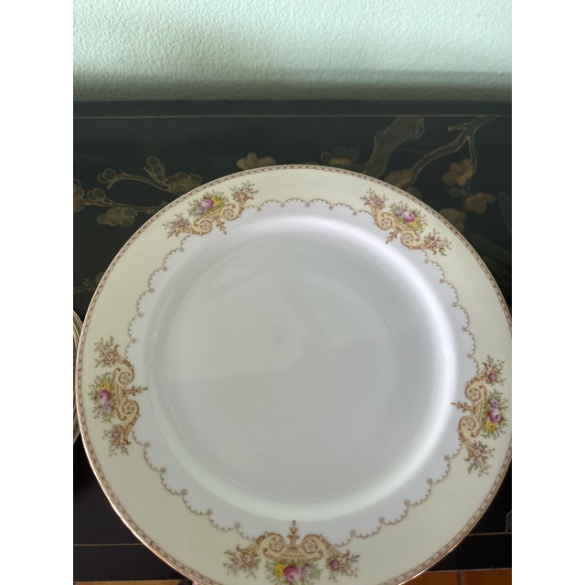 Mid 20th Century Meito Japanese Vintage Hand-Painted China - 33pcs For Sale - Image 4 of 18