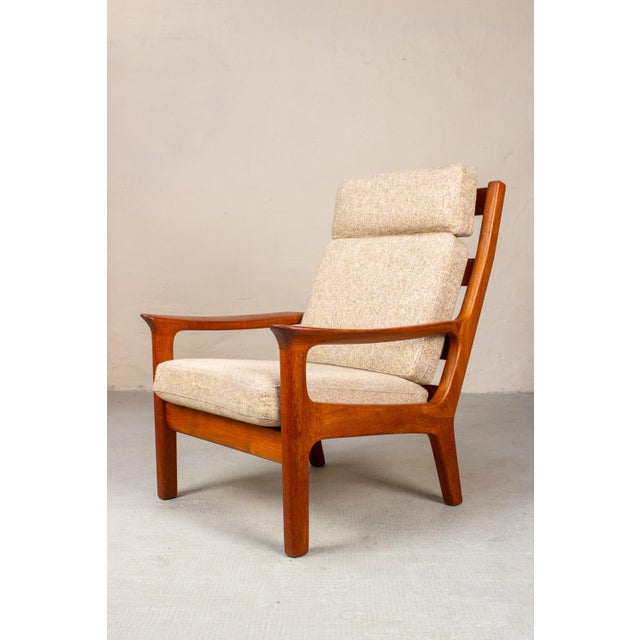Mid-Century Danish Teak Armchair from Juul Kristensen, 1960s For Sale - Image 12 of 17