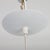 White White enameled metal space age pendant light For Sale - Image 8 of 8