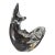 Orrefors Crystal Fish Trout Paperweight Figurine Olle Alberius Sweden Signed For Sale