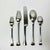 1980s 1986 Vintage Danish Boho Chic Dansk Thistle Stainless Steel Flatware, 8 Place Setting - 42 Total Pieces For Sale - Image 5 of 14