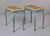 Italian Hand-Painted Side Tables, Circa 1850s - Pair For Sale - Image 10 of 13