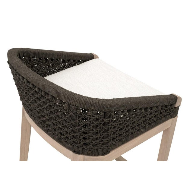 Montecito Rope Outdoor Counter Stool by Essentials for Living For Sale - Image 9 of 11