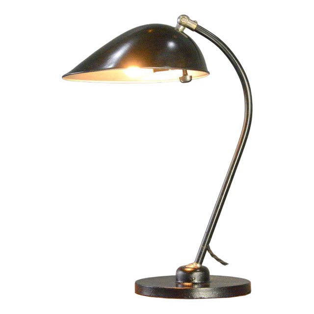 Bag Turgi Desk Lamp by Sigfried Giedion, 1930s For Sale
