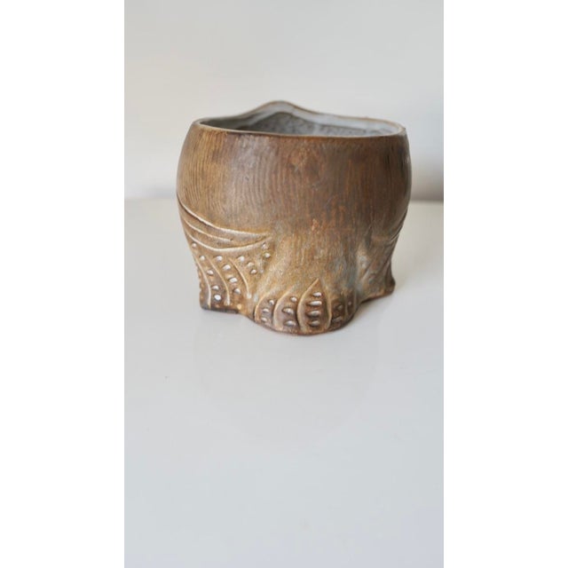 Mid-Century Modern Ceramic Owl Sculpture by Agnès Escala, 1960s For Sale - Image 3 of 16