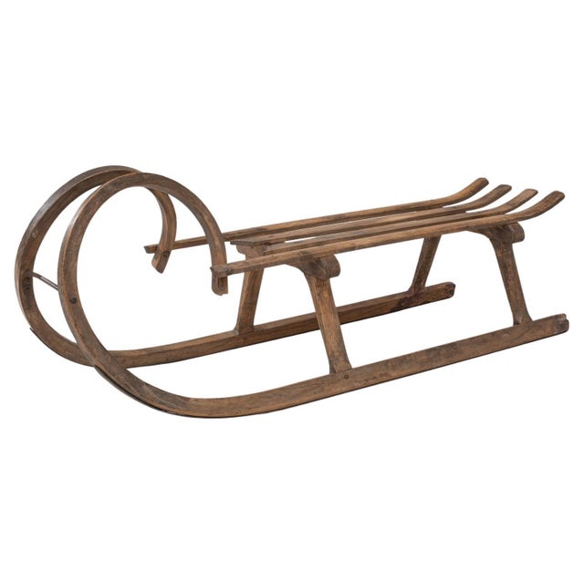 1900s Czech Bentwood Sled For Sale - Image 15 of 18