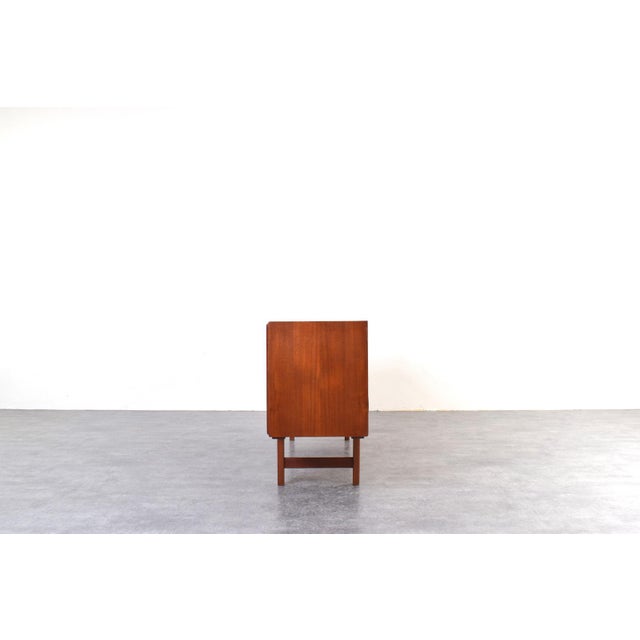 Brown Mid-Century Danish Teak Sideboard, 1960s For Sale - Image 8 of 18