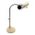 1950s Streamline Modern Chrome & Enameled Bankers Desk Lamp by Radionic For Sale