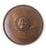 Here is a large stoneware dutch oven. This unique handmade pottery piece has a stylized Asian face for the lid handle....