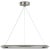 Visual Comfort Peter Bristol for Visual Comfort Signature Encircle 28" Ring Chandelier in Polished Nickel For Sale - Image 4 of 6