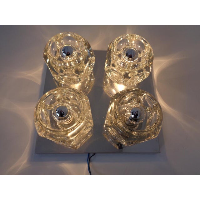 Space Age Glass Cube Lamp from Peill & Putzler, 1960s For Sale - Image 9 of 15