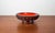 Mid-Century Modern Mid-Century Modern Danish Studio Pottery Orange Tripod Bowl from Frank Keramik, 1960s For Sale - Image 3 of 12