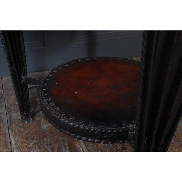 Art Deco French Wrought Iron Coffee Table, 1930s For Sale - Image 9 of 18