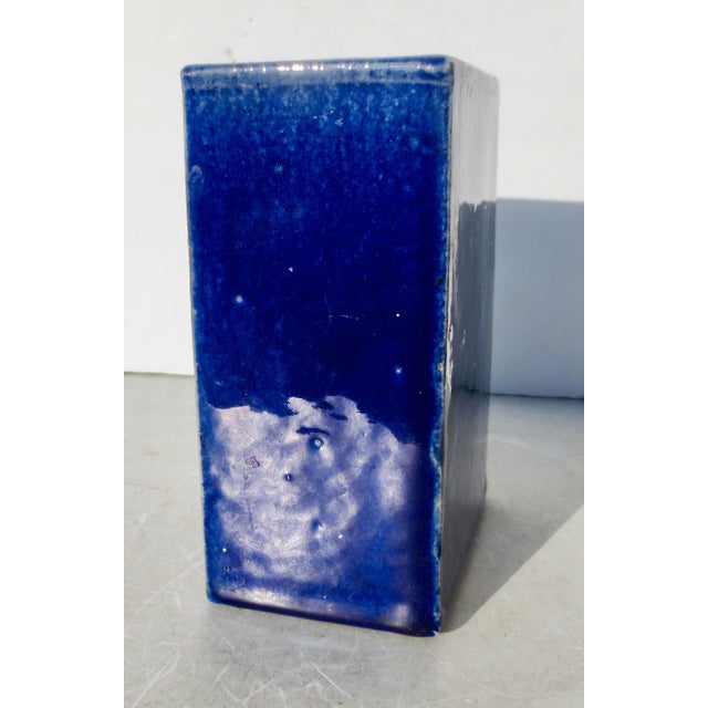 Antique Chinese Pillow Vase Circa 20s For Sale - Image 9 of 9