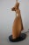 Female Figural Dancer Carved Oak Table Lamp in the Style of Jascha Heifetz For Sale - Image 4 of 10