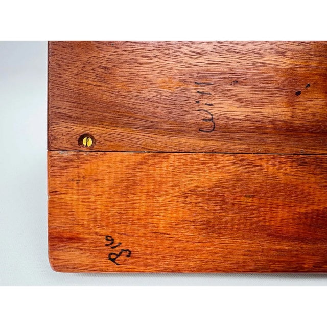 Pair of Handmade Mid Century Wooden Display Easels / Display Stands For Sale - Image 11 of 14