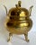 Vintage Asian Brass Incense Burner With Dragon Etchings For Sale - Image 10 of 13