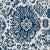 Asian Antique Sample - Schumacher Pallay Epingle Fabric in Porcelain on Ivory For Sale - Image 3 of 4