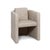 Wood Fernandine Dining Chair in Oak and Tweed from Insidherland For Sale - Image 7 of 7