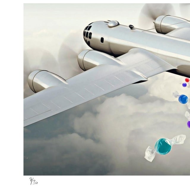 Modern Mr Strange, Bonbonbardier, 2021, Silkscreen Print For Sale - Image 3 of 6