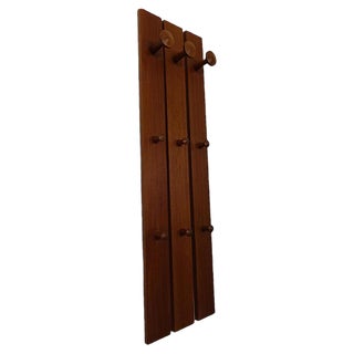 No. 140 Teak Wall Racks by Aksel Kjersgaard for Odder Møbler, 1960s, Set of 3 For Sale