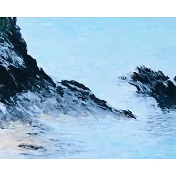 I love North Wales. This diptych is part of a series that I am doing on rocky seascapes. Seascapes interest me. Rocky...