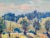 Teodors Paulovics, Surroundings in Countryside, 1963, Oil on Cardboard For Sale - Image 4 of 6