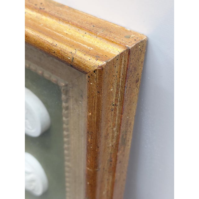 Framed Pair of Mid 20th Century Military Medallions For Sale - Image 11 of 16