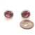 Natural Finely Faceted Quality Tourmaline Diamond Stud Earrings 14k WG 5.85 TCW Certified $6,950 121150 This fine piece of...