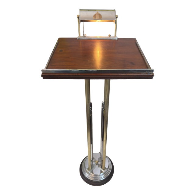 1930's Art Deco Podium or Hostess Stand For Sale