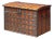 Large Rajasthan Trunk of Iron-Bound Hardwood - British Colonial India 'The Raj' For Sale