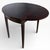 Contemporary Compact Drop-Leaf Table in Mahogany For Sale - Image 3 of 11