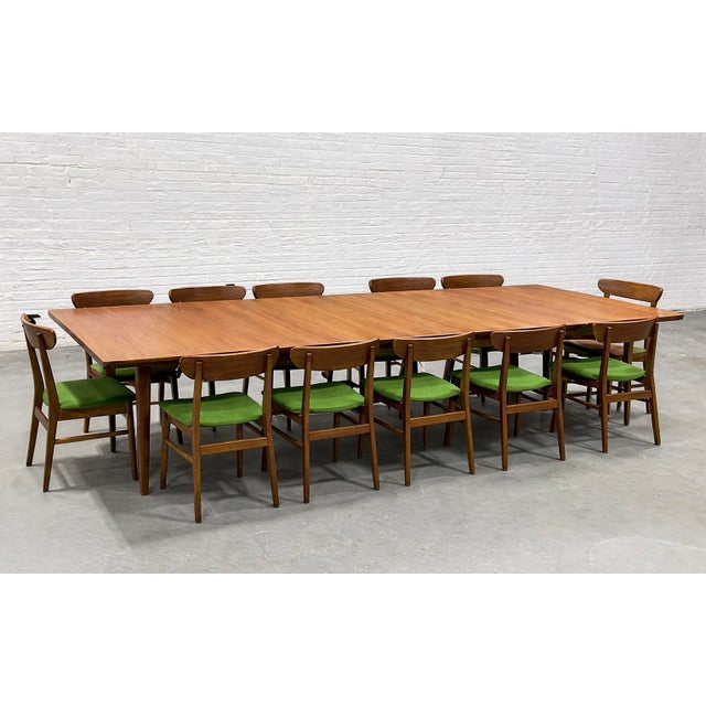 Rare Mid Century Finn Juhl Teak Danish Dining Table, Model FD 540, manufactured by France & Son, c. 1950’s. This...