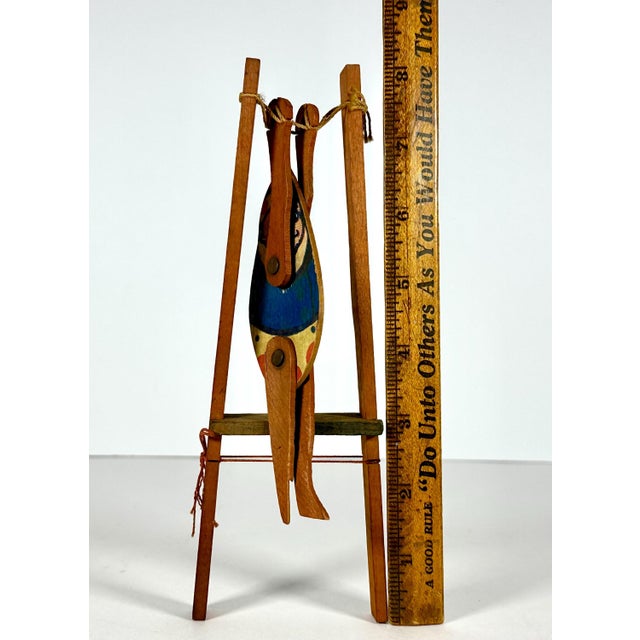 Antique Palmer Cox Brownie Acrobat Toy: Early 1900s Squeeze Toy For Sale - Image 9 of 10