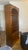 Queen Anne Late 20th Century Pennsylvania House Solid Cherry Arched Bookcase For Sale - Image 3 of 12